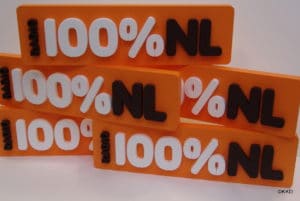Piepschuim logo 100% NL